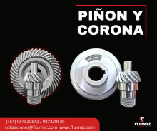 PIÑON Y CORONA - REPUESTO FLUIMEC